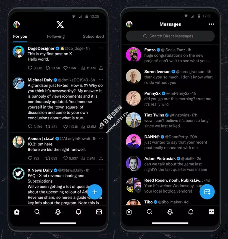 X(Twitter) v11.24.0 修改版官方版-纯净分享