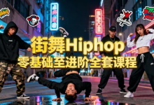 街舞Hiphop零基础至进阶全套课程-纯净分享