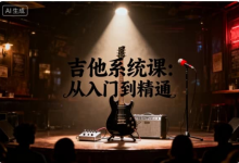 吉他系统课 从入门到精通-纯净分享